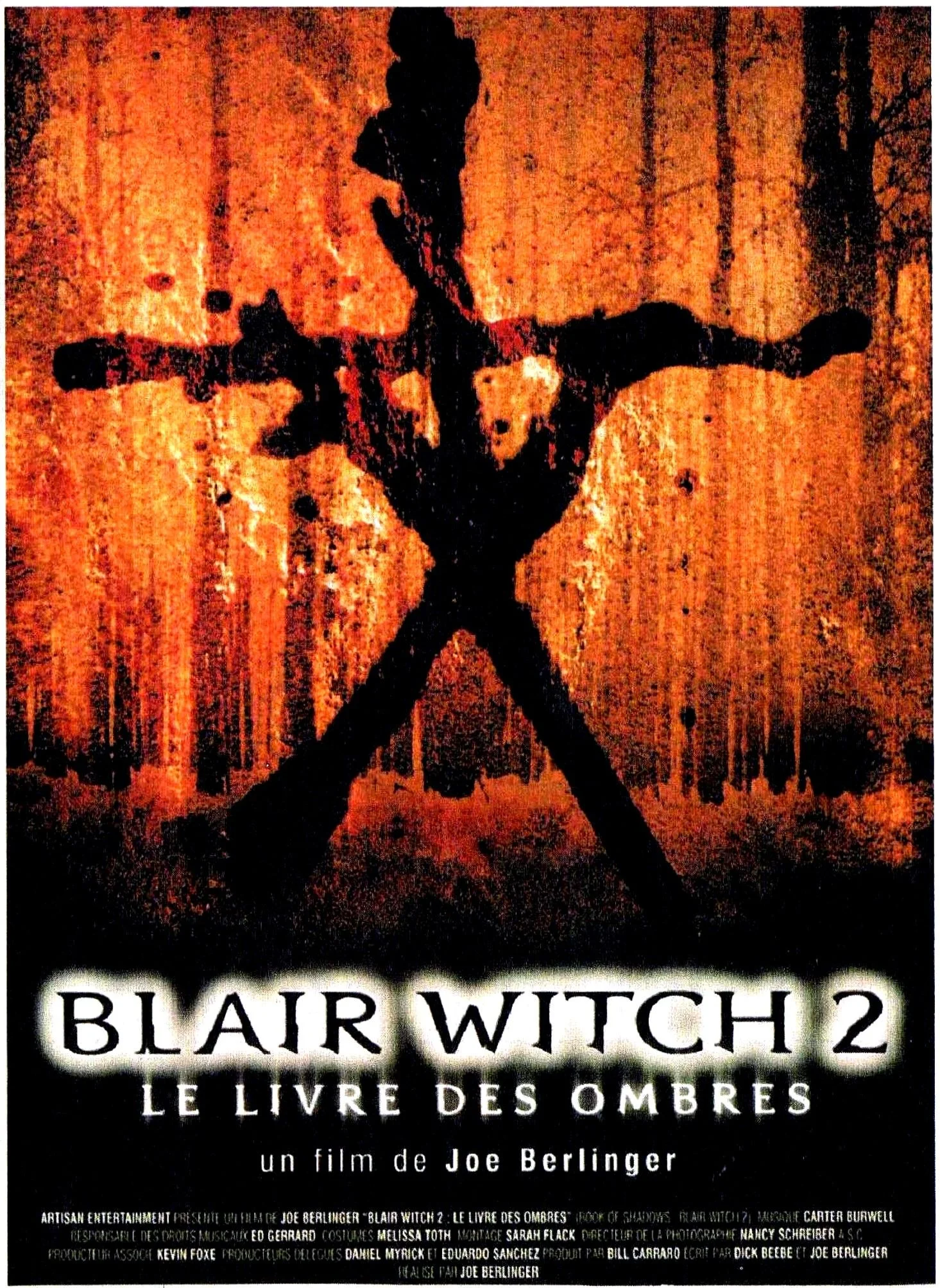 Blair Witch 2 Le Livre des ombres Affiche Film