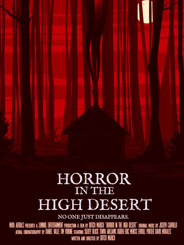 Horror in High Desert-Affiche film