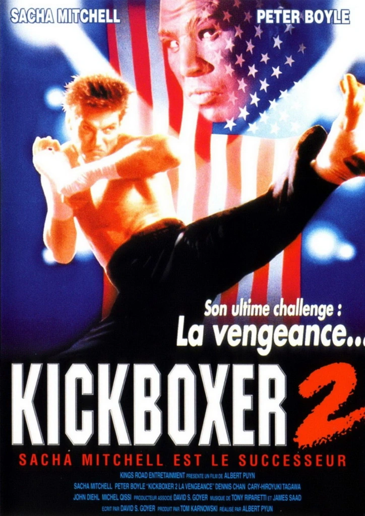 Kickboxer 2 affiche film Albert Pyun