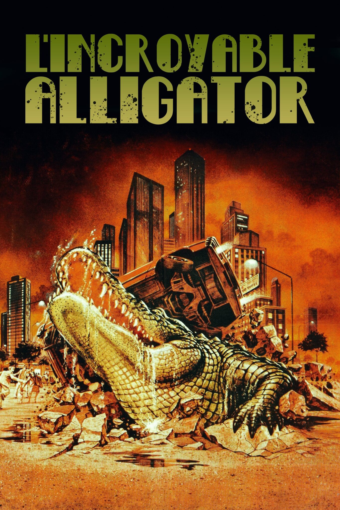 L'Incroyable Alligator Affiche Film