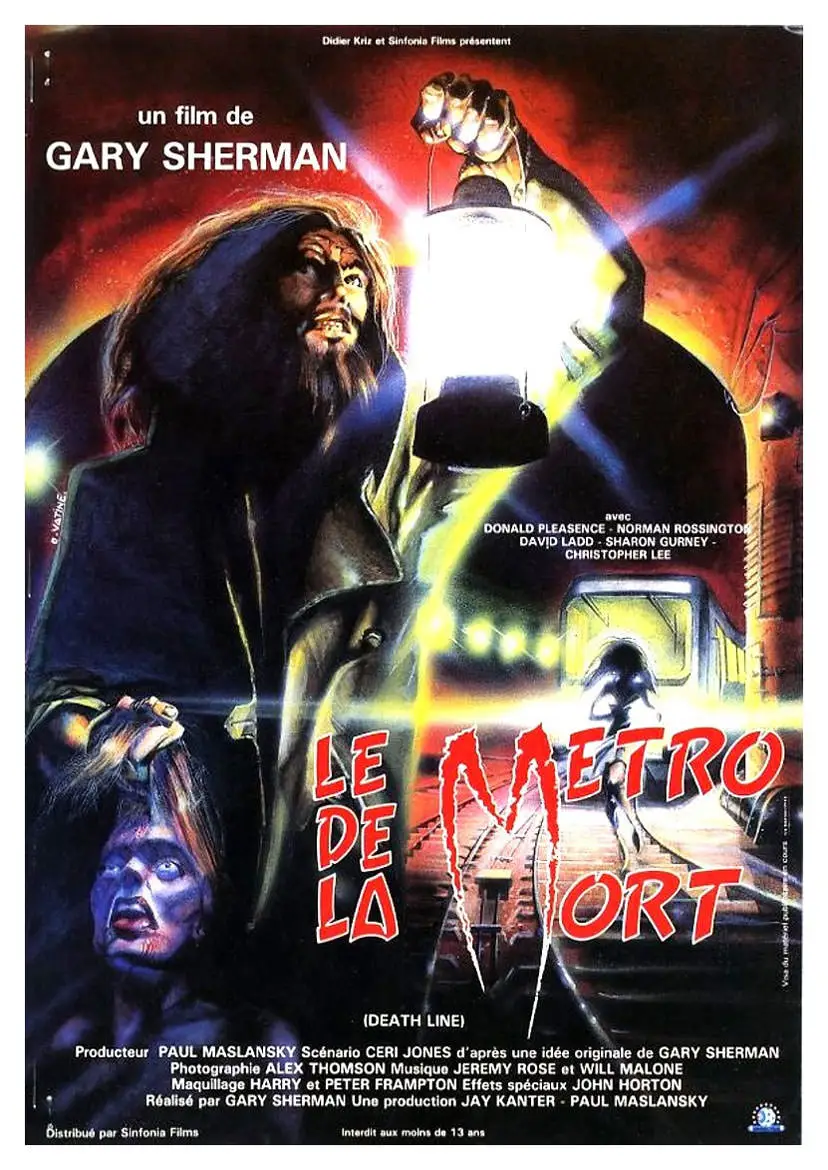 Le Métro de la mort Affiche film