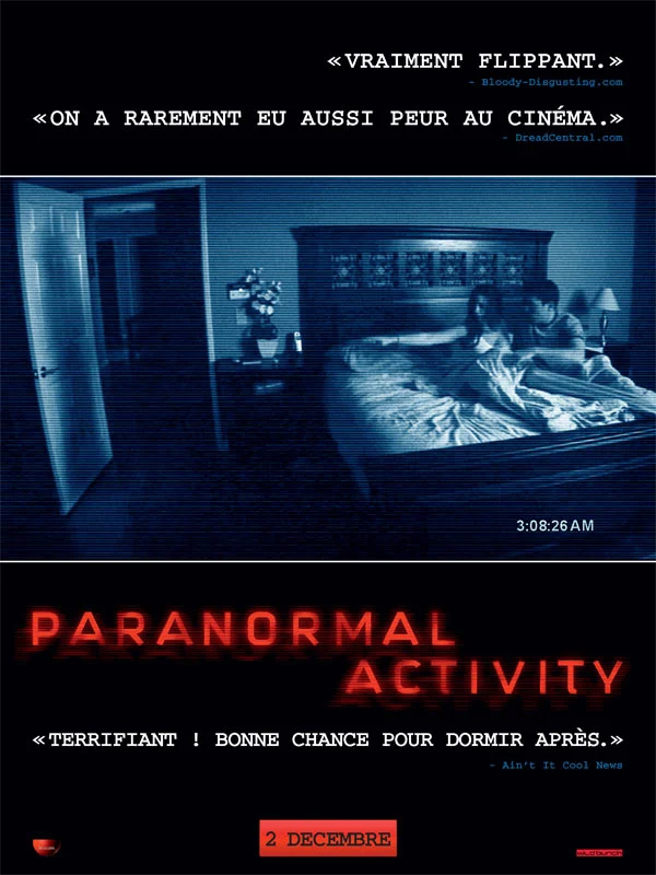 Paranormal Activity Affiche film