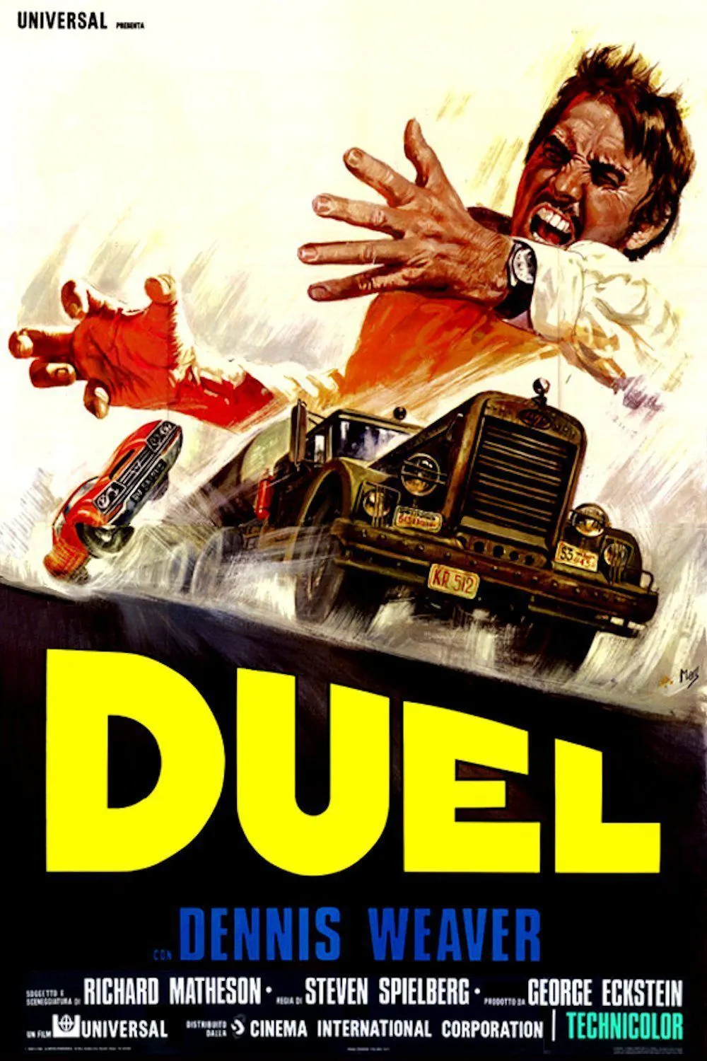 Duel Affiche Film