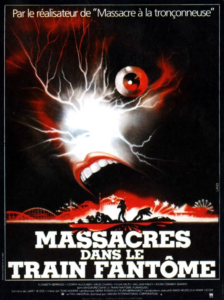 Massacre dans le train fantîome Affiche Film