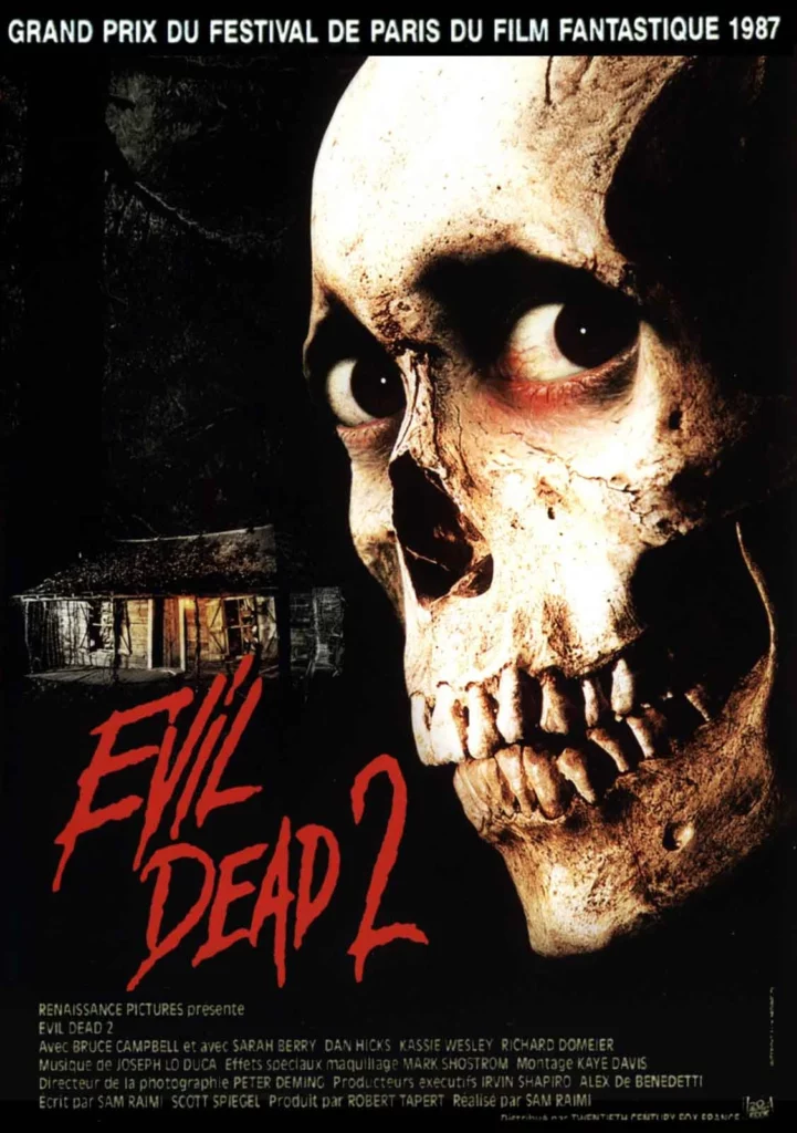 Evil Dead 2 affiche film