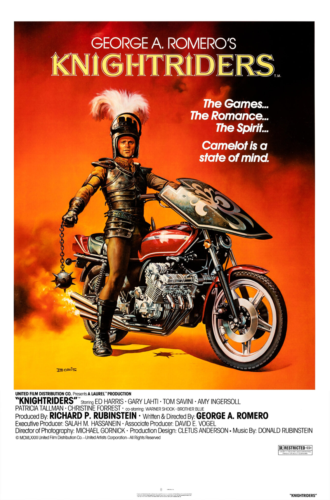 Knightriders Affiche film