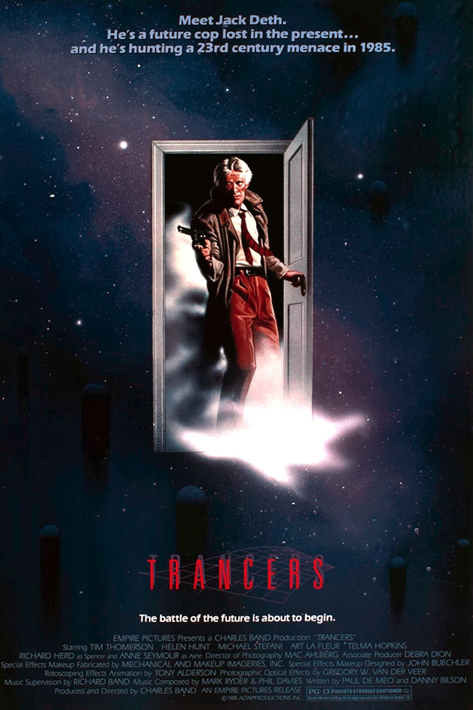 Trancers Affiche Film