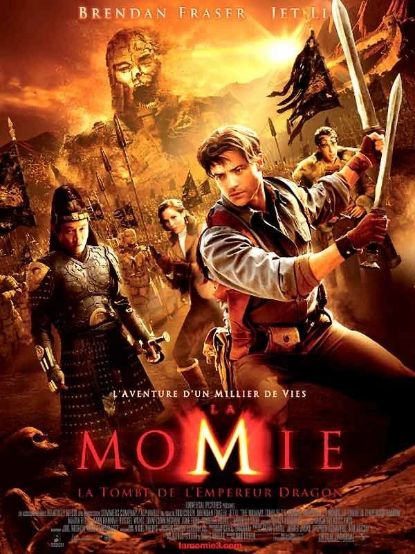 La Momie La tombe de l'empereur dragon affiche film