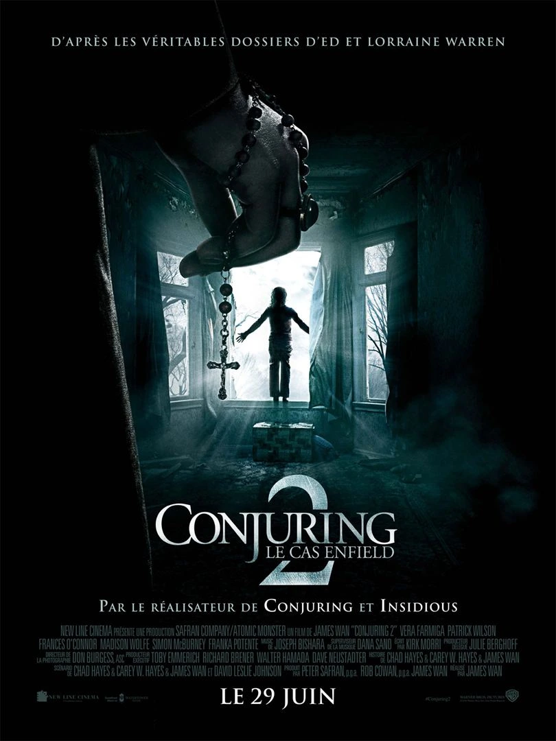 Conjuring 2 Le Cas Enfield affiche film