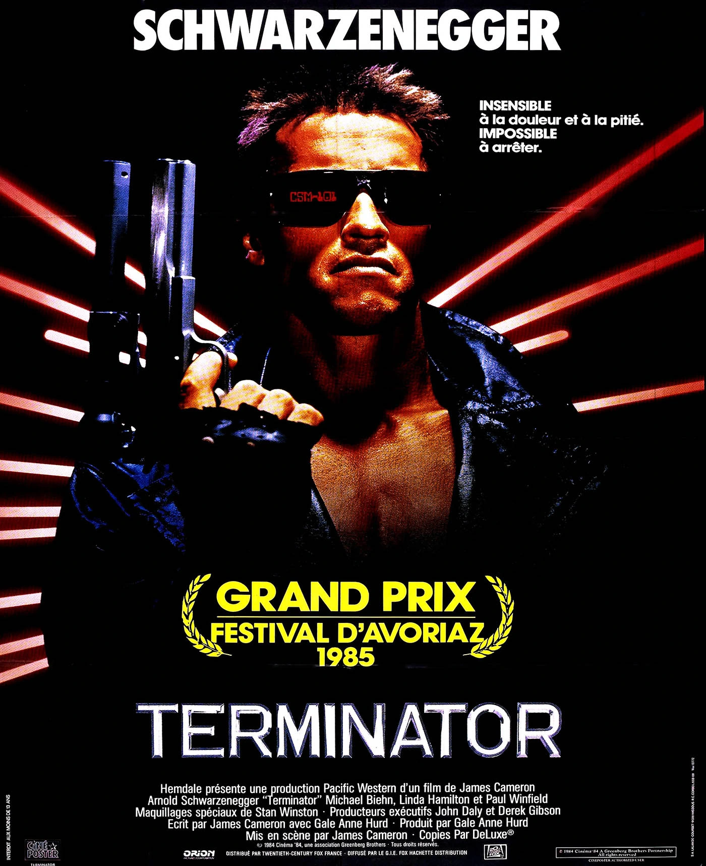 Terminator affiche film
