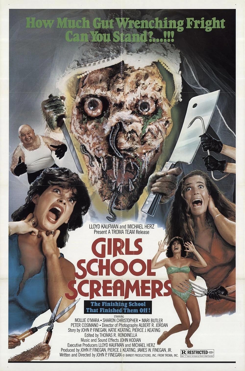 Girls School Screamers affiche film