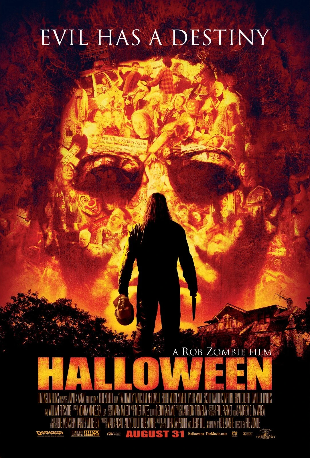 Halloween affiche film rob zombie