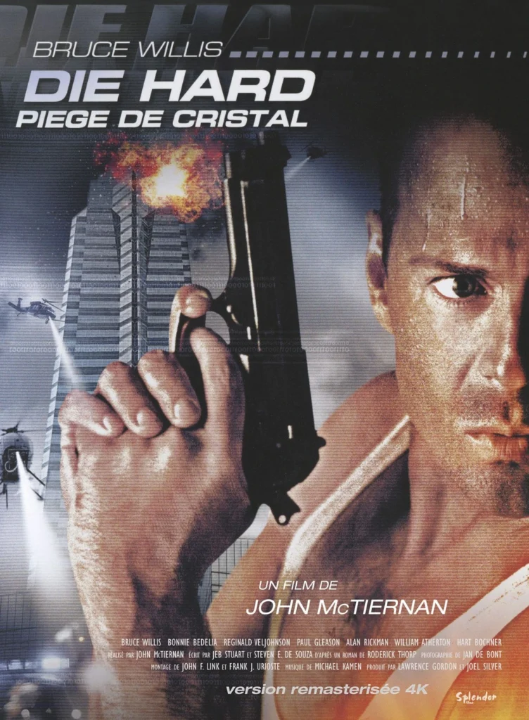 Die Hard Piège de Cristal affiche film
