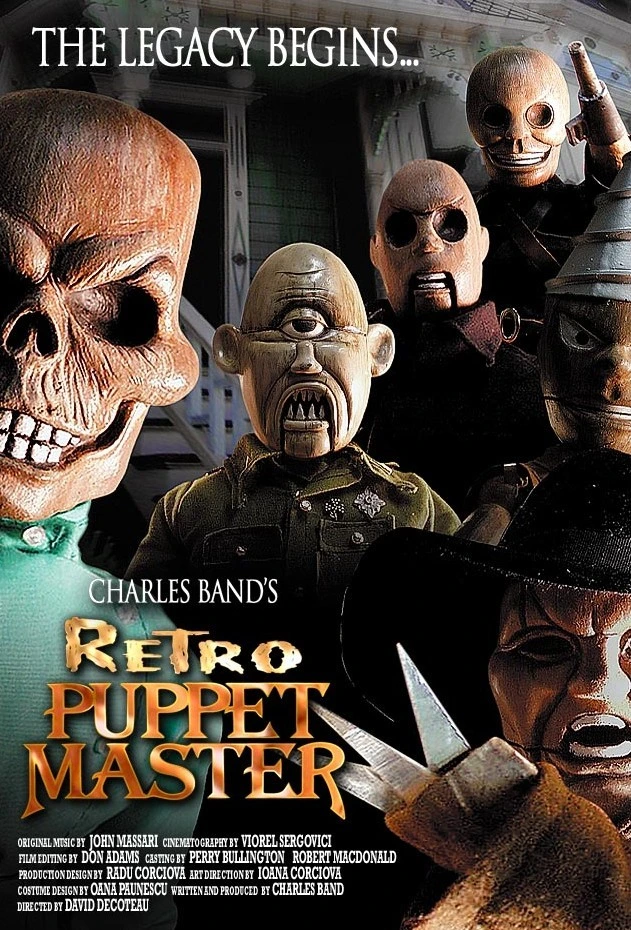 Retro Puppet Master affiche film
