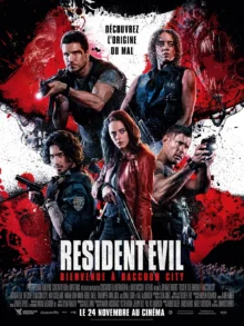 Resident Evil Bienvenue à Racoon City affiche film
