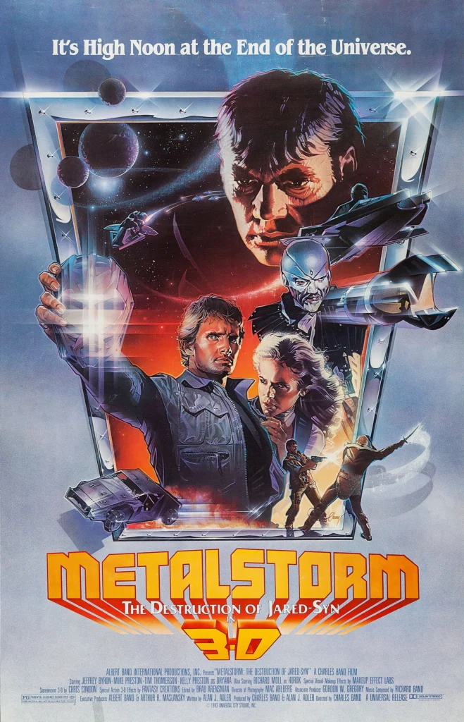 Metalstorm affiche film