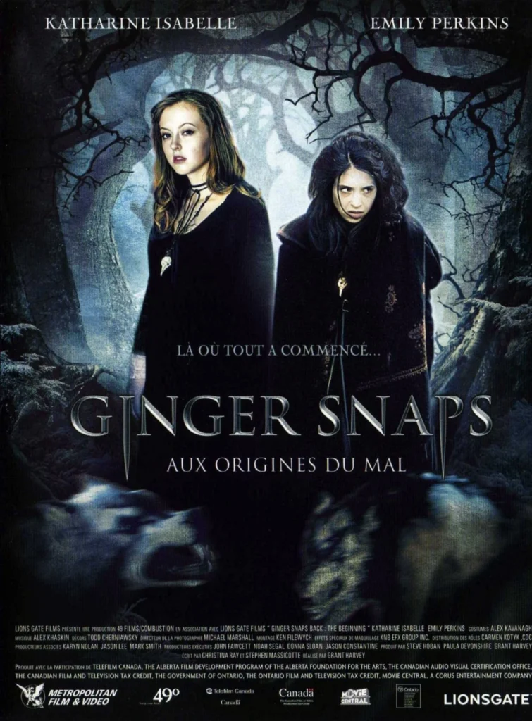 Ginger Snaps Aux Origines du Mal affiche film