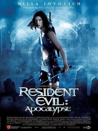 Reisdent Evil apocalypse affiche film